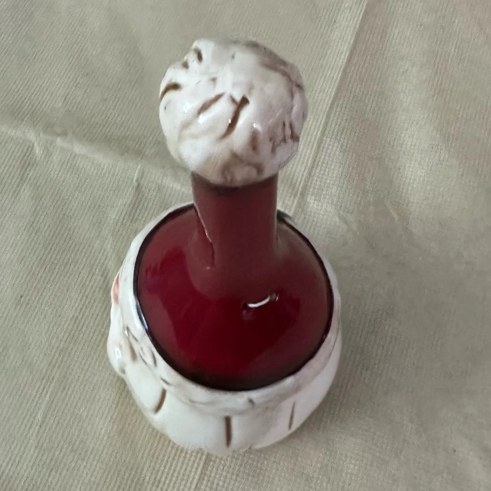 Ceramic Santa bell - Picture 4 of 4